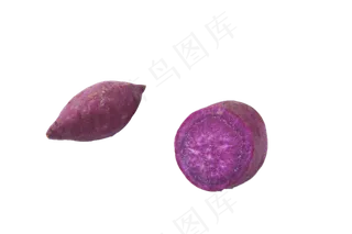 农家种植营养紫薯