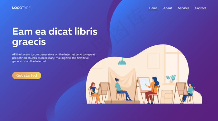 艺术工作坊模特造型