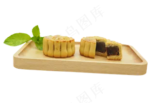 中秋节圆形月饼