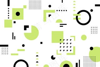 平面几何图形背景