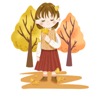 二十四节气立秋银杏叶