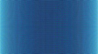 Led显示屏。像素纹理。数字显示。插图