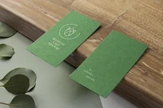 高角度木板名片