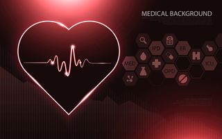 现代医疗技术与创新理念。保健模式医疗创新概念背景设计。