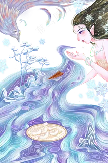 立冬雪精灵 立冬雪精灵