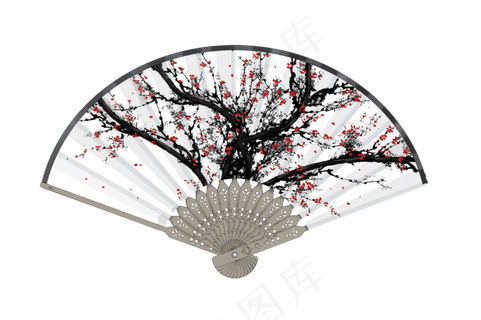 梅花折扇