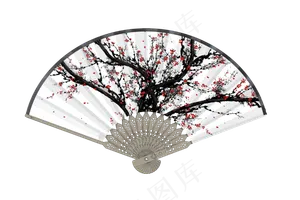 梅花折扇