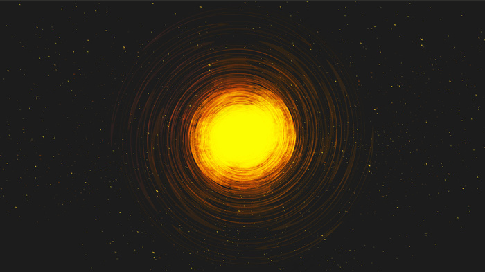 银河系背景上的真实光螺旋黑洞.行星和物理概念eps,ai矢量模版下载