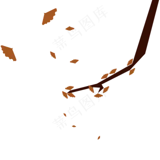 秋天主题银杏叶