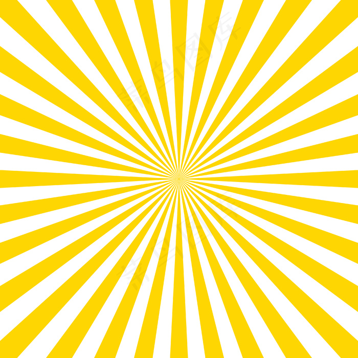 太阳爆发矢量背景。sunburst复古风格。黄色矢量射线。eps,ai矢量模版下载