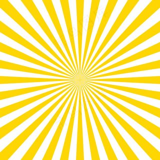 太阳爆发矢量背景。sunburst复古风格。黄色矢量射线。