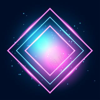 霓虹灯发光的技术路线，高科技未来抽象背景