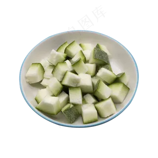 黄瓜块新鲜蔬菜