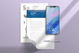 智能手机12 pro max实体模型样机