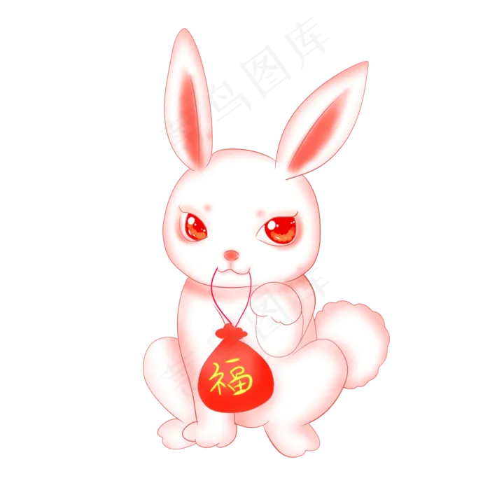 中秋节玉兔(2000X2000(DPI:299))psd模版下载