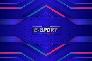 电子竞技背景蓝色风格