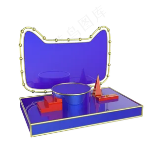 电商展台小舞台