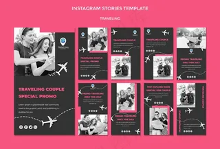 旅游概念模板故事模板