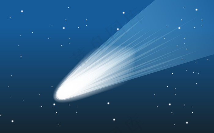 小行星坠落外层空间eps,ai矢量模版下载