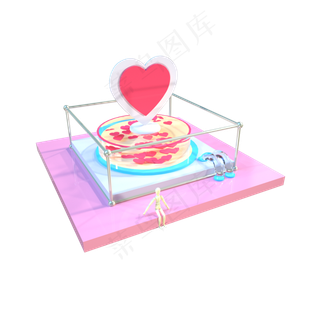 七夕情人节爱心盒子