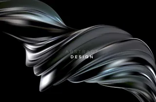 彩色流抽象形状背景