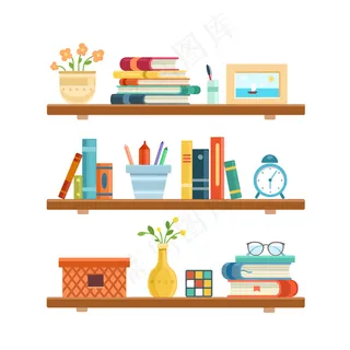 书房书架办公室书架墙内书架