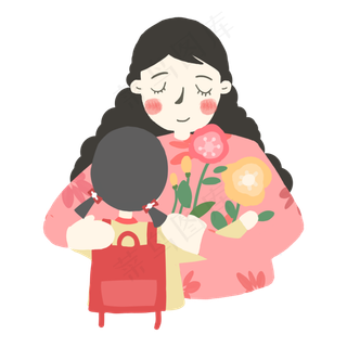 教师节感恩教师拥抱老师