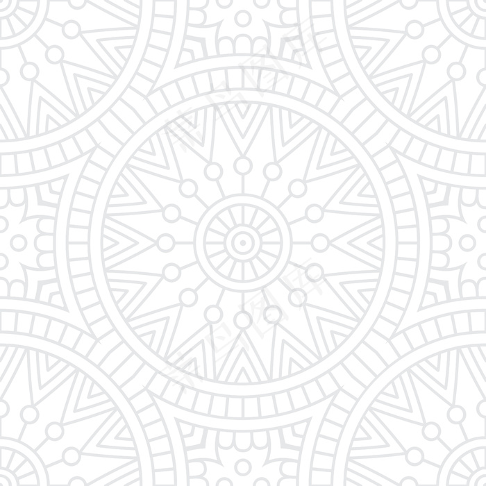 圆框简单模板背景