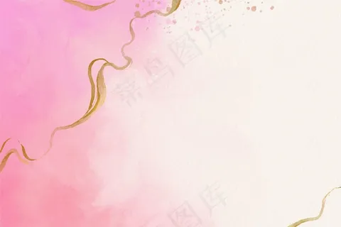 金箔水彩背景 金箔水彩背景
