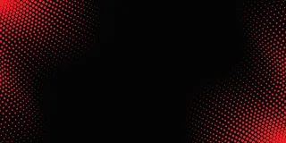 红色波浪半色调背景