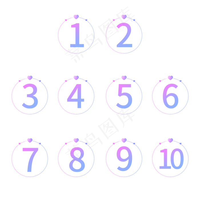 七夕序号分割符(2000X2000(DPI:150))psd模版下载