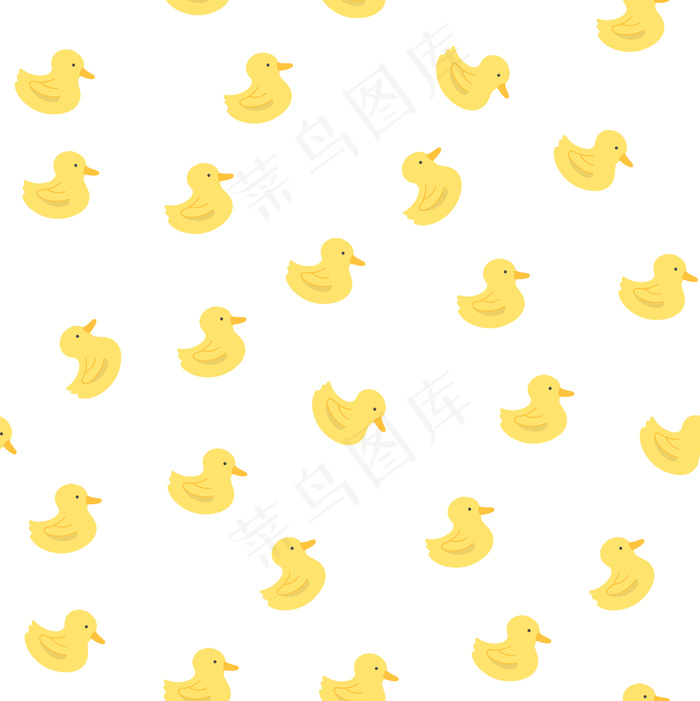 橡皮鸭图案