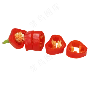 红辣椒圈蔬菜