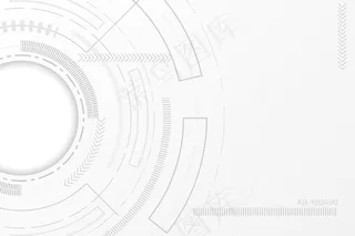 白色技术背景概念