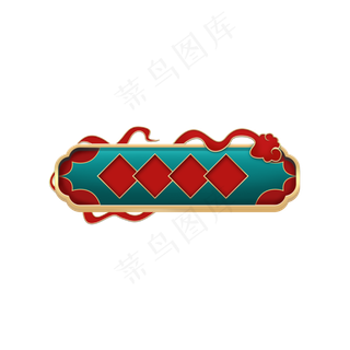 立体国潮电商标题栏