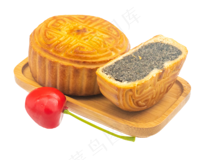 黑芝麻月饼小吃