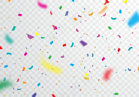 节日庆典用五彩纸屑背景