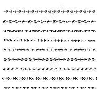 手绘装饰分隔套