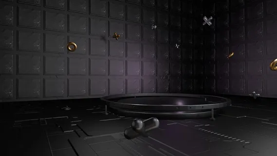 C4D科技科幻场景模型 C4D科技科幻场景模型