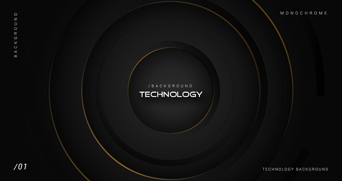 深色奢华3d技术背景