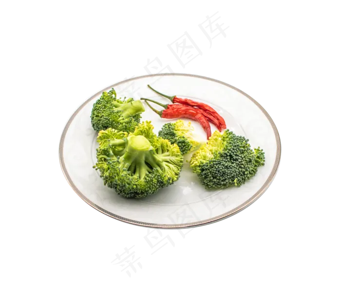 西兰花和尖椒(3000X3000(DPI:300))