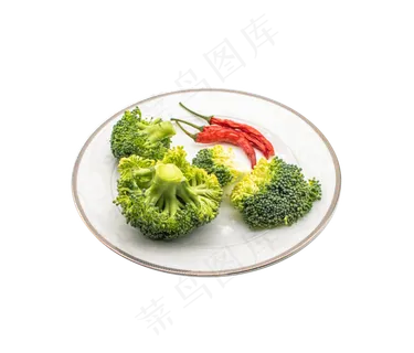 西兰花和尖椒 西兰花和尖椒