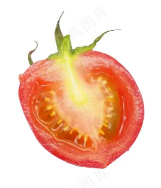 半块小西红柿水果