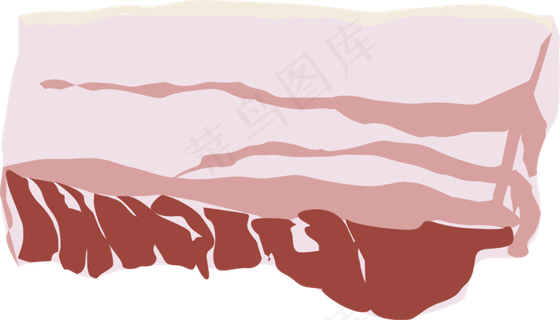 五花肉免扣元素