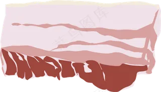 五花肉免扣元素