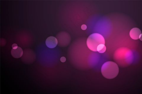 暗背景上的背景光效果