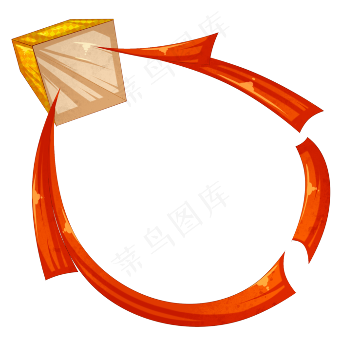 红色教师节边框