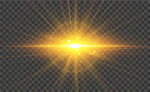 透明光光斑效果背景