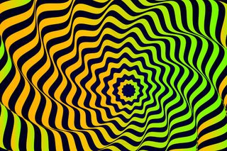 带条纹的幻觉效果背景