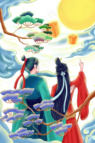 七夕牛郎织女相会